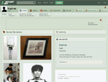 Tablet Screenshot of kupi-ae.deviantart.com