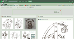 Desktop Screenshot of liatai.deviantart.com