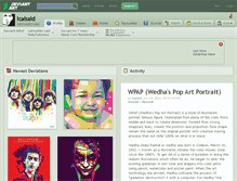 Tablet Screenshot of icalsaid.deviantart.com