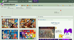 Desktop Screenshot of midniteandbeyond.deviantart.com