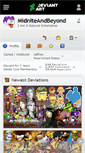Mobile Screenshot of midniteandbeyond.deviantart.com