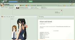 Desktop Screenshot of k-zhiryus.deviantart.com