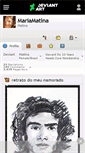 Mobile Screenshot of mariamatina.deviantart.com