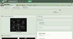 Desktop Screenshot of open-face.deviantart.com