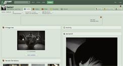Desktop Screenshot of daisssy.deviantart.com