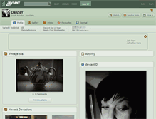 Tablet Screenshot of daisssy.deviantart.com