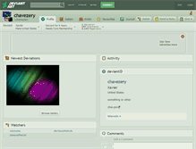 Tablet Screenshot of chavezery.deviantart.com