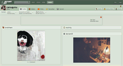 Desktop Screenshot of cansugursu.deviantart.com