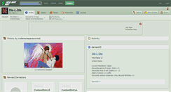 Desktop Screenshot of die-l-die.deviantart.com