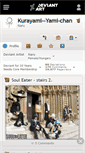 Mobile Screenshot of kurayami--yami-chan.deviantart.com