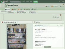 Tablet Screenshot of ewelaichigomiyamo.deviantart.com