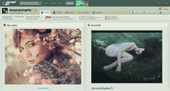 Desktop Screenshot of alexandrasophie.deviantart.com