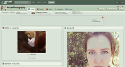 Desktop Screenshot of amberphotography.deviantart.com