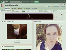 Tablet Screenshot of amberphotography.deviantart.com