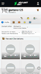 Mobile Screenshot of gaetano125.deviantart.com