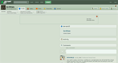 Desktop Screenshot of levithian.deviantart.com