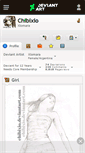 Mobile Screenshot of chibixio.deviantart.com