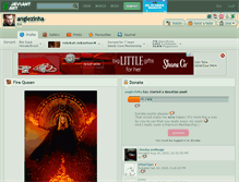 Tablet Screenshot of angiezinha.deviantart.com