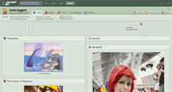 Desktop Screenshot of hoshi-kagami.deviantart.com