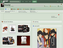 Tablet Screenshot of dmackpt.deviantart.com