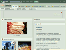 Tablet Screenshot of moafette.deviantart.com