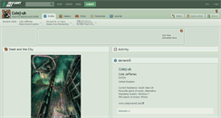 Desktop Screenshot of colej-uk.deviantart.com