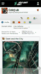 Mobile Screenshot of colej-uk.deviantart.com