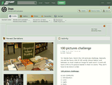 Tablet Screenshot of doas.deviantart.com