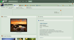 Desktop Screenshot of justin-simpson.deviantart.com