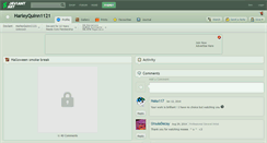 Desktop Screenshot of harleyquinn1121.deviantart.com