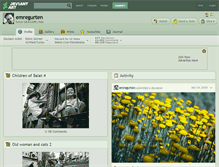Tablet Screenshot of emregurten.deviantart.com
