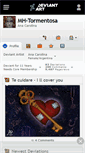 Mobile Screenshot of mh-tormentosa.deviantart.com