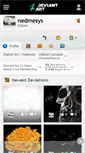 Mobile Screenshot of nedmesys.deviantart.com