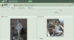 Desktop Screenshot of hopali.deviantart.com