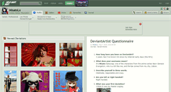 Desktop Screenshot of misatolx.deviantart.com