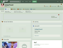 Tablet Screenshot of oostarfireoo.deviantart.com
