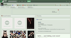 Desktop Screenshot of krisez.deviantart.com