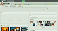 Desktop Screenshot of naturalstoned.deviantart.com