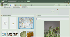 Desktop Screenshot of becka72.deviantart.com