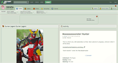 Desktop Screenshot of norumu.deviantart.com
