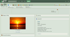 Desktop Screenshot of icow.deviantart.com