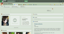 Desktop Screenshot of ishyspecialdestiny.deviantart.com