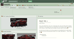 Desktop Screenshot of blade2085.deviantart.com