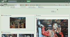 Desktop Screenshot of hunlin.deviantart.com