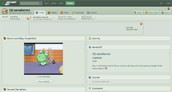 Desktop Screenshot of oji-samakeroro.deviantart.com