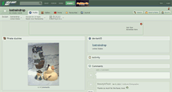 Desktop Screenshot of lostraindrop.deviantart.com