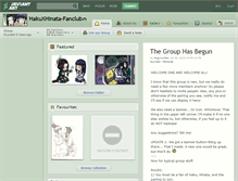 Tablet Screenshot of hakuxhinata-fanclub.deviantart.com