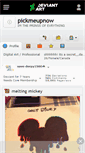 Mobile Screenshot of pickmeupnow.deviantart.com