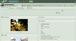 Desktop Screenshot of mariathestrange.deviantart.com