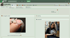 Desktop Screenshot of crysta-stock.deviantart.com